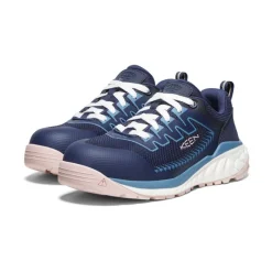 Women KEEN Work Boots & Shoes<Women'S Arvada Work Sneaker (Carbon-Fiber Toe) | Naval Academy/Peach Whip