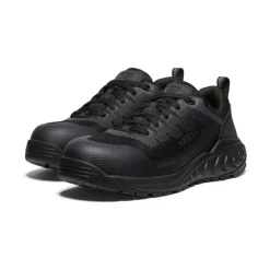 Women KEEN Work Boots & Shoes<Women'S Arvada Work Sneaker (Carbon-Fiber Toe) | Black/Black