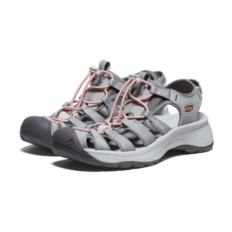 Women KEEN Sandals<Women'S Astoria West Sandal | Grey/Coral