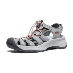 Women KEEN Sandals<Women'S Astoria West Sandal | Grey/Coral