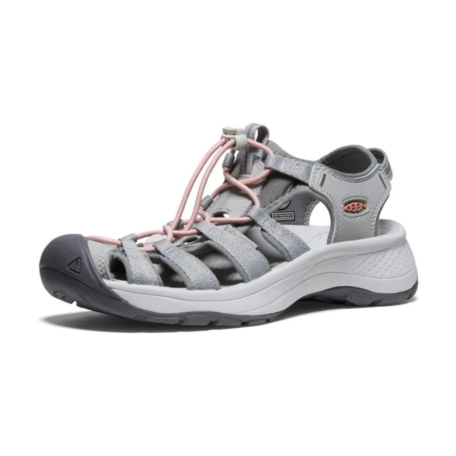Women KEEN Sandals<Women'S Astoria West Sandal | Grey/Coral