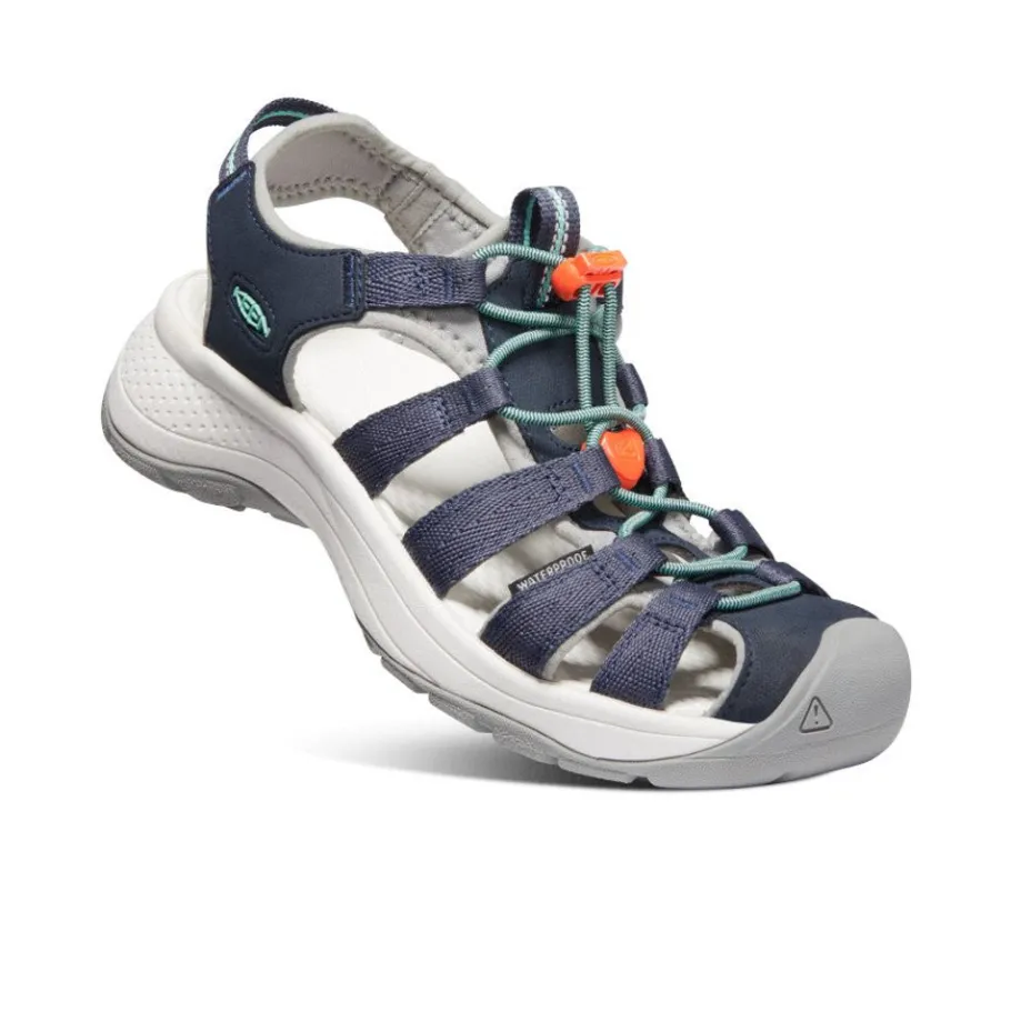 Women KEEN Sandals<Women'S Astoria West Sandal | Navy/Beveled Glass