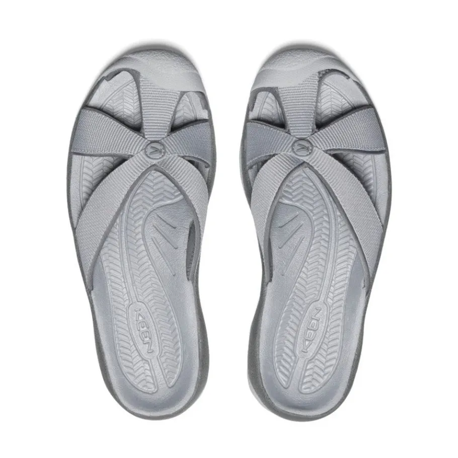 Women KEEN Slip-Ons<Women'S Bali Slide Sandal | Alloy/Steel Grey