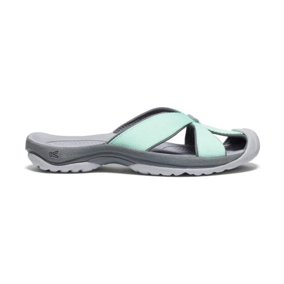 Women KEEN Slip-Ons<Women'S Bali Slide Sandal | Lichen/Steel Grey