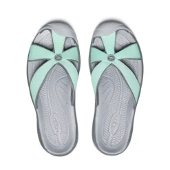 Women KEEN Slip-Ons<Women'S Bali Slide Sandal | Lichen/Steel Grey