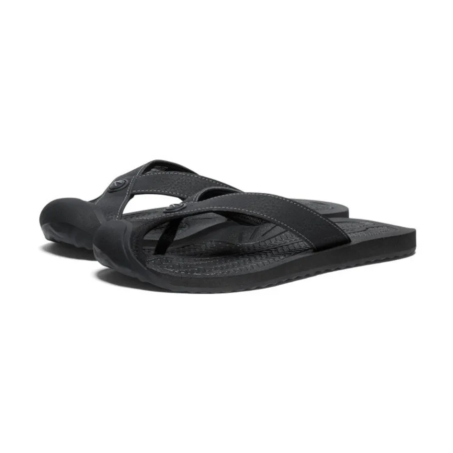 Women KEEN Slip-Ons<Women'S Barbados Flip-Flop | Black/Steel Grey