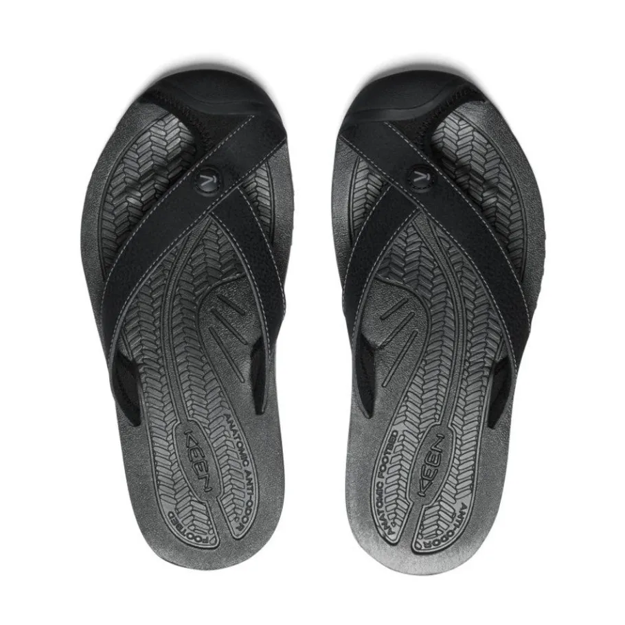 Women KEEN Slip-Ons<Women'S Barbados Flip-Flop | Black/Steel Grey