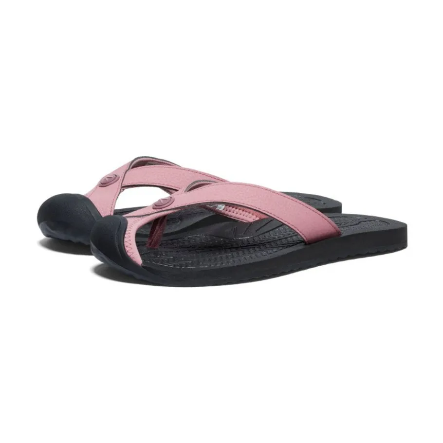 Women KEEN Slip-Ons<Women'S Barbados Flip-Flop | Nostalgia Rose/Rose Brown