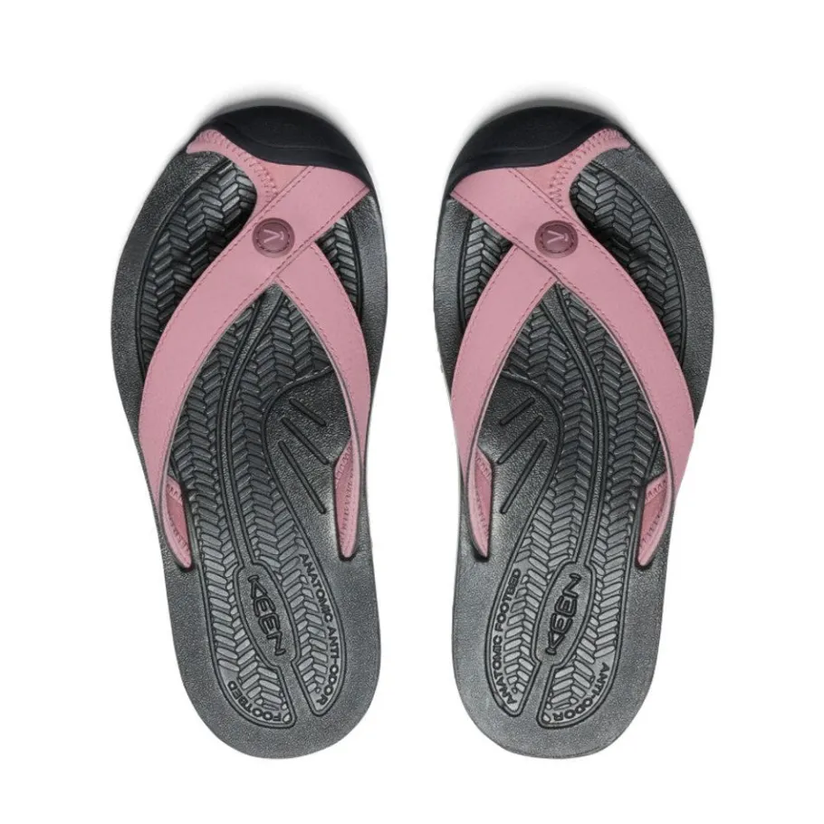 Women KEEN Slip-Ons<Women'S Barbados Flip-Flop | Nostalgia Rose/Rose Brown