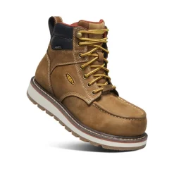 Women KEEN Work Boots & Shoes<Women'S Cincinnati 6" Waterproof Boot (Carbon-Fiber Toe) | Belgian/Sandshell