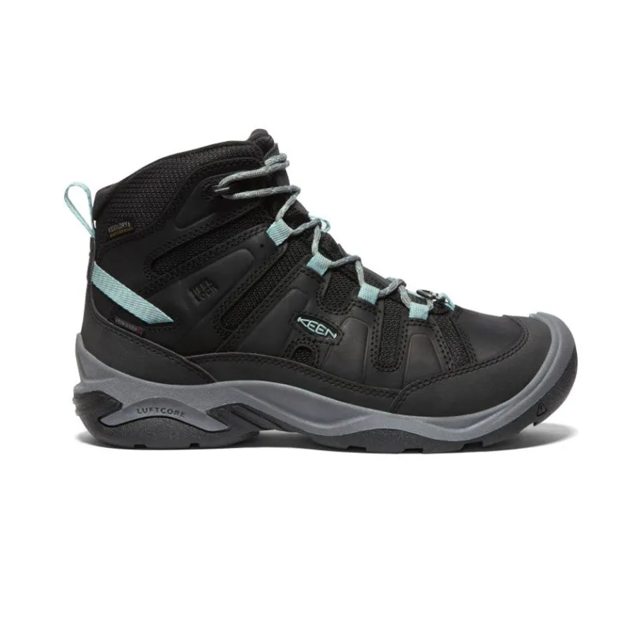 Women KEEN Boots<Women'S Circadia Polar Waterproof Boot | Black/Cloud Blue