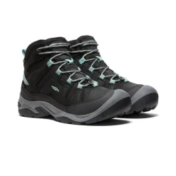 Women KEEN Boots<Women'S Circadia Polar Waterproof Boot | Black/Cloud Blue