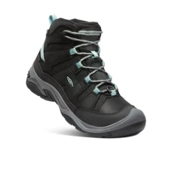Women KEEN Boots<Women'S Circadia Polar Waterproof Boot | Black/Cloud Blue