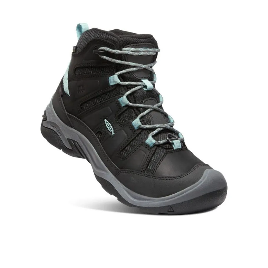 Women KEEN Boots<Women'S Circadia Polar Waterproof Boot | Black/Cloud Blue