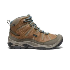 Women KEEN Boots<Women'S Circadia Waterproof Boot | Toasted Coconut/North Atlantic