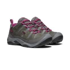 Women KEEN Shoes<Women'S Circadia Waterproof Shoe | Steel Grey/Boysenberry