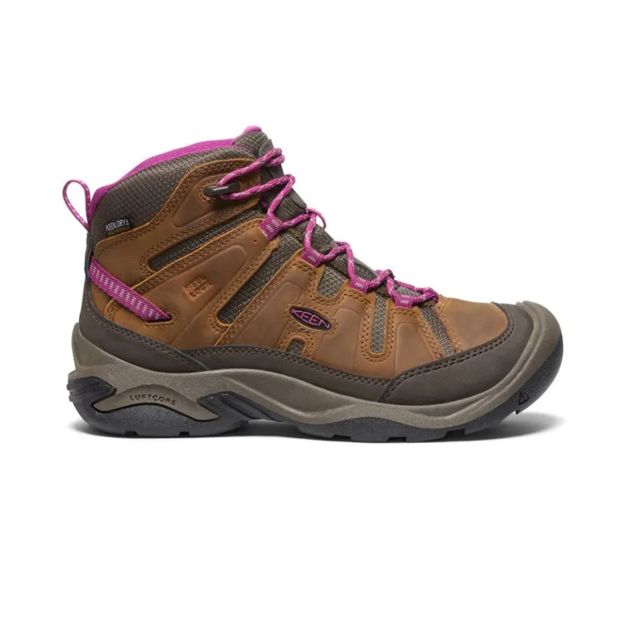 Women KEEN Boots<Women'S Circadia Waterproof Boot | Syrup/Boysenberry