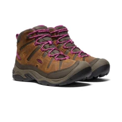 Women KEEN Boots<Women'S Circadia Waterproof Boot | Syrup/Boysenberry