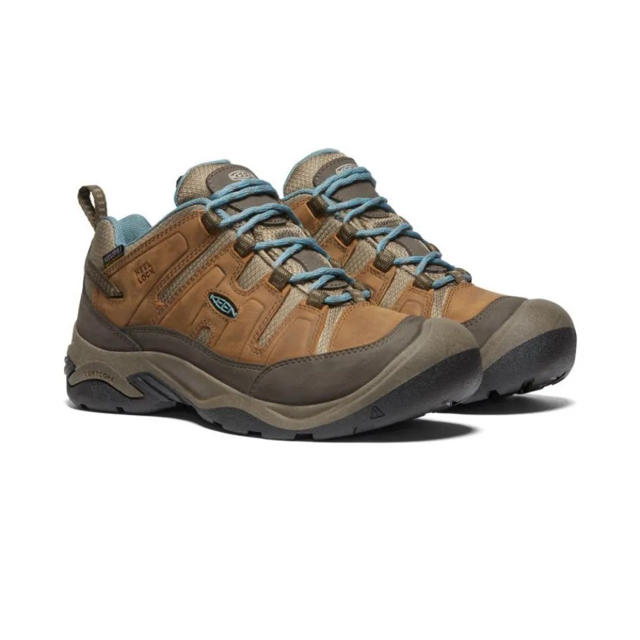 Women KEEN Shoes<Women'S Circadia Waterproof Shoe | Syrup/North Atlantic