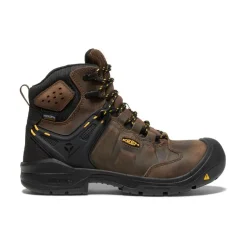 Women KEEN Work Boots & Shoes<Women'S Dover 6" Waterproof Boot (Carbon-Fiber Toe) | Dark Earth/Black