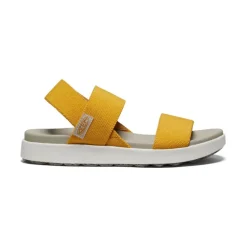 Women KEEN Sandals<Women'S Elle Backstrap Sandal | Golden Yellow/Star White