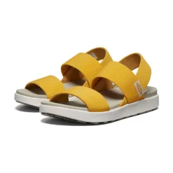 Women KEEN Sandals<Women'S Elle Backstrap Sandal | Golden Yellow/Star White