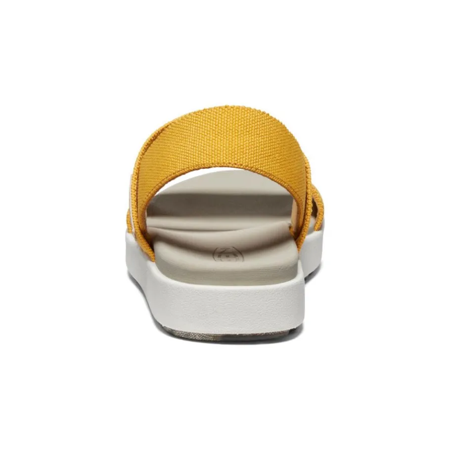 Women KEEN Sandals<Women'S Elle Backstrap Sandal | Golden Yellow/Star White