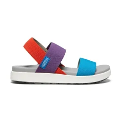 Women KEEN Sandals<Women'S Elle Backstrap Sandal | Charisma/Red Clay/Fjord Blue Tri-Tone