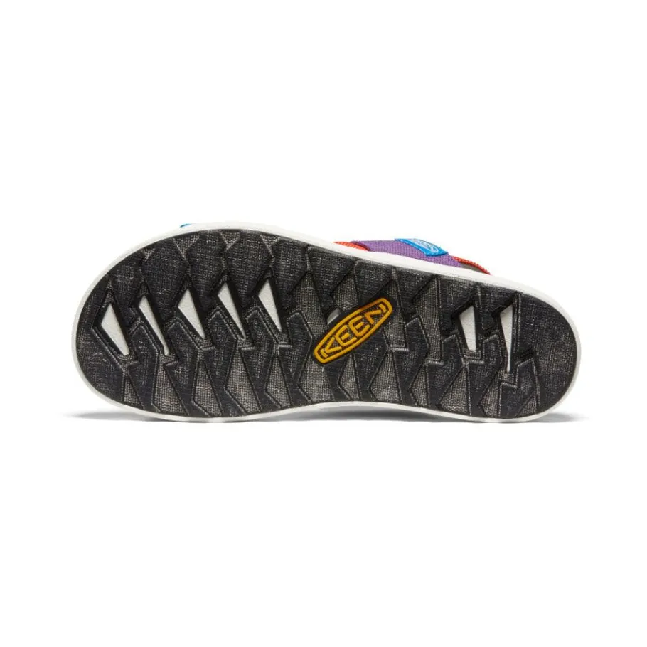 Women KEEN Sandals<Women'S Elle Backstrap Sandal | Charisma/Red Clay/Fjord Blue Tri-Tone