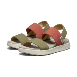 Women KEEN Sandals<Women'S Elle Backstrap Sandal | Martini Olive/Baked Clay