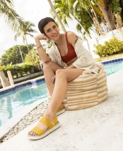 Women KEEN Sandals<Women'S Elle Backstrap Sandal | Reef Waters/Antique Moss