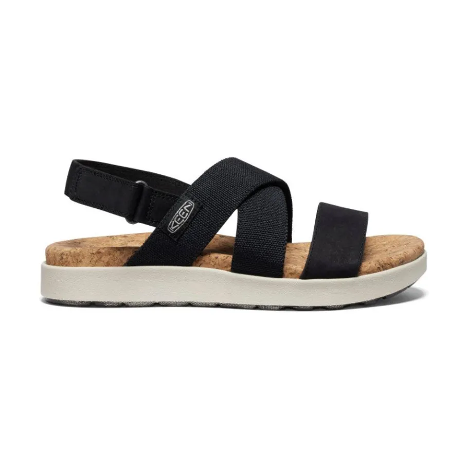 Women KEEN Sandals<Women'S Elle Criss Cross Sandal | Black/Birch
