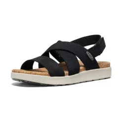 Women KEEN Sandals<Women'S Elle Criss Cross Sandal | Black/Birch