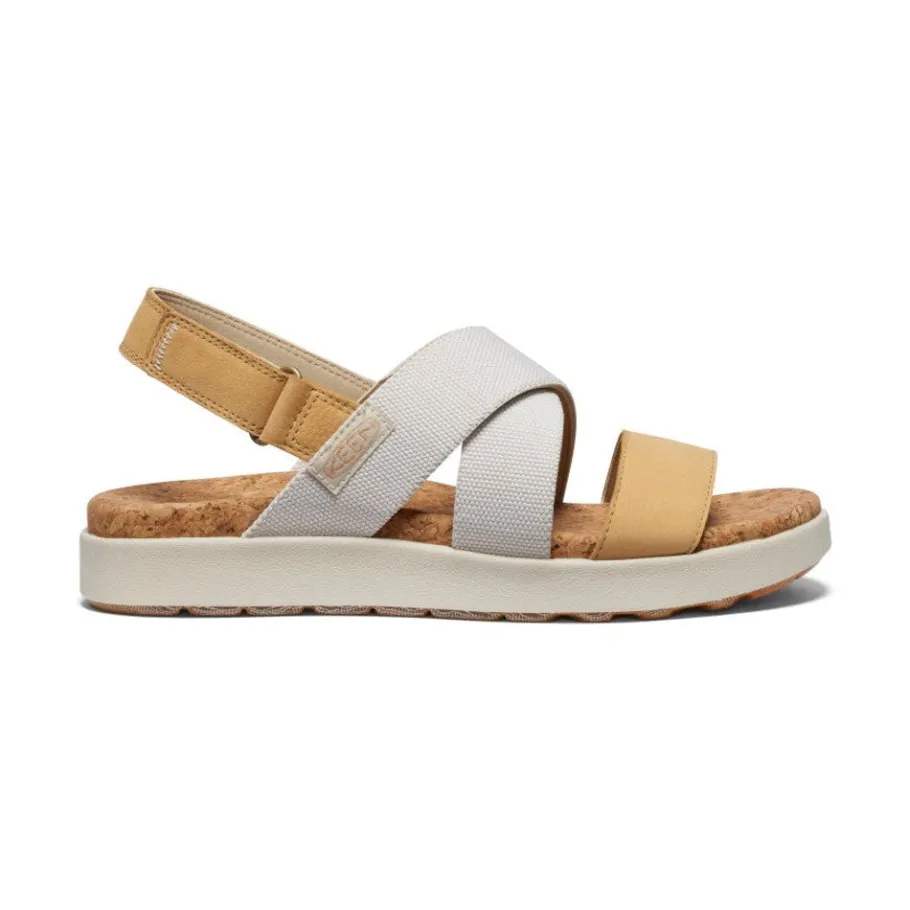 Women KEEN Sandals<Women'S Elle Criss Cross Sandal | Birch/Curry