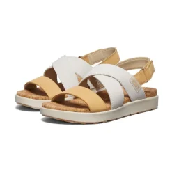 Women KEEN Sandals<Women'S Elle Criss Cross Sandal | Birch/Curry