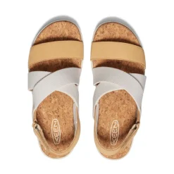 Women KEEN Sandals<Women'S Elle Criss Cross Sandal | Birch/Curry
