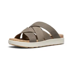 Women KEEN Slip-Ons<Women'S Elle Mixed Slide | Brindle/Birch