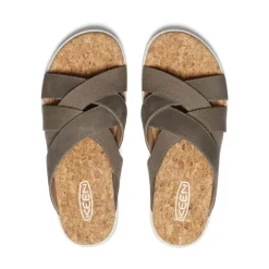 Women KEEN Slip-Ons<Women'S Elle Mixed Slide | Brindle/Birch