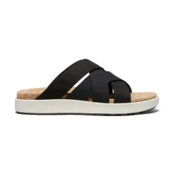Women KEEN Slip-Ons<Women'S Elle Mixed Slide | Black/Birch