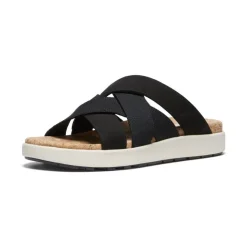 Women KEEN Slip-Ons<Women'S Elle Mixed Slide | Black/Birch