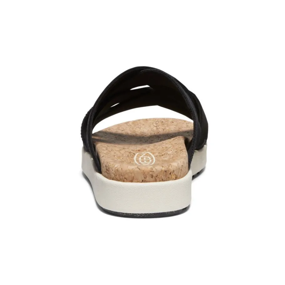 Women KEEN Slip-Ons<Women'S Elle Mixed Slide | Black/Birch