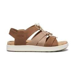 Women KEEN Sandals<Women'S Elle Mixed Strap Sandal | Toasted Coconut/Birch