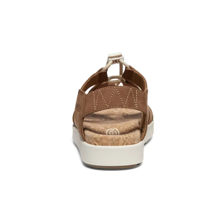 Women KEEN Sandals<Women'S Elle Mixed Strap Sandal | Toasted Coconut/Birch