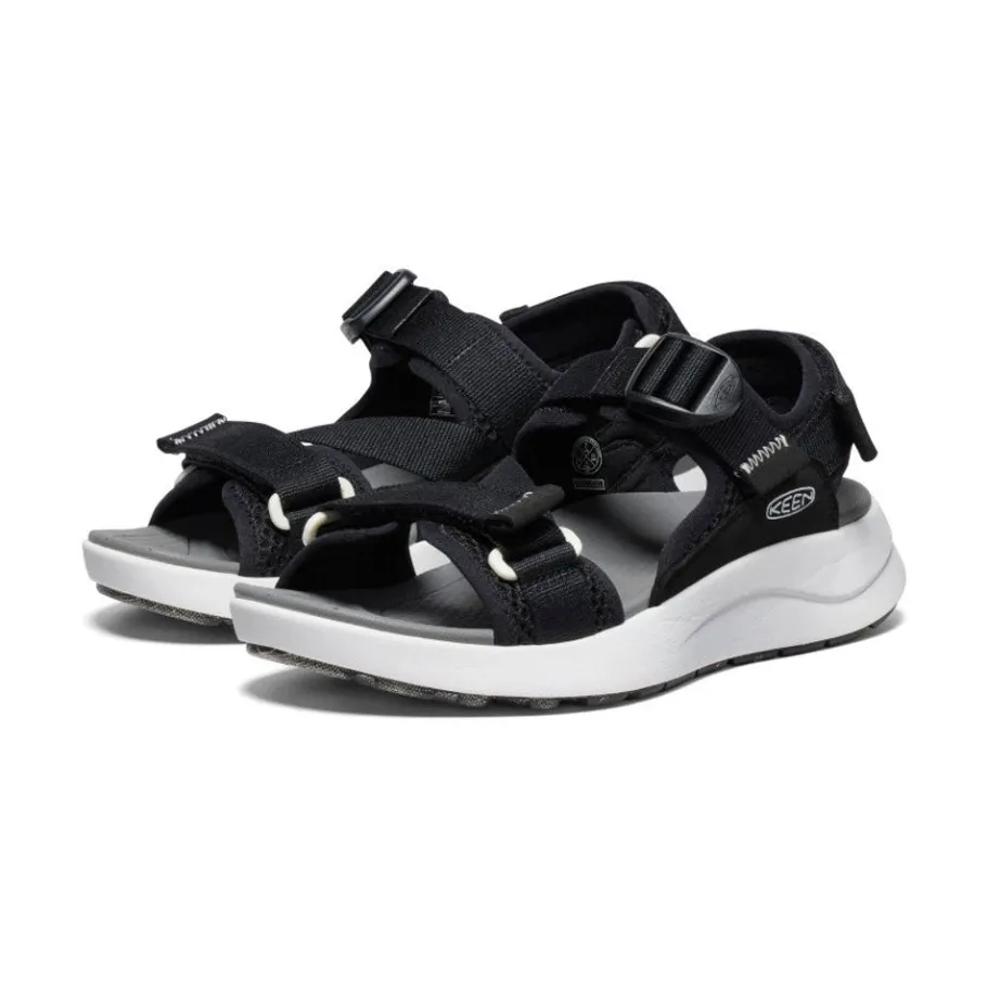 Women KEEN Sandals<Women'S Elle Sport Backstrap Sandal | Black/Steel Grey