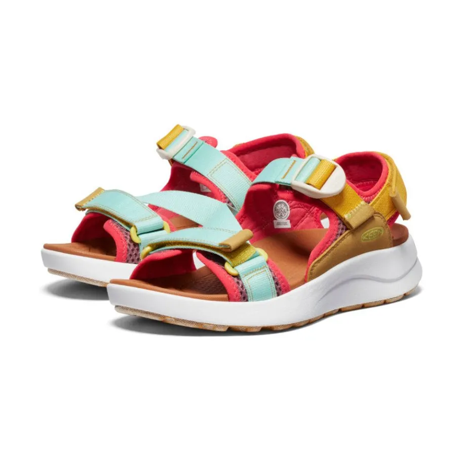 Women KEEN Sandals<Women'S Elle Sport Backstrap Sandal | Golden Yellow/Lichen