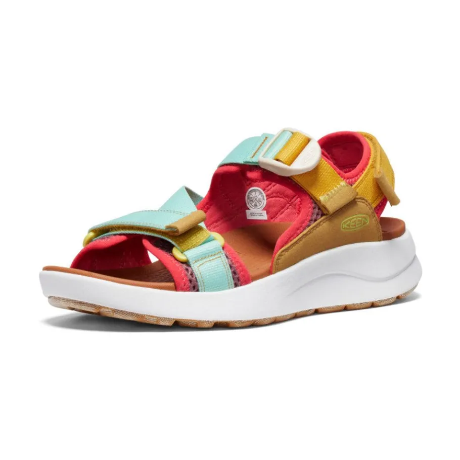 Women KEEN Sandals<Women'S Elle Sport Backstrap Sandal | Golden Yellow/Lichen