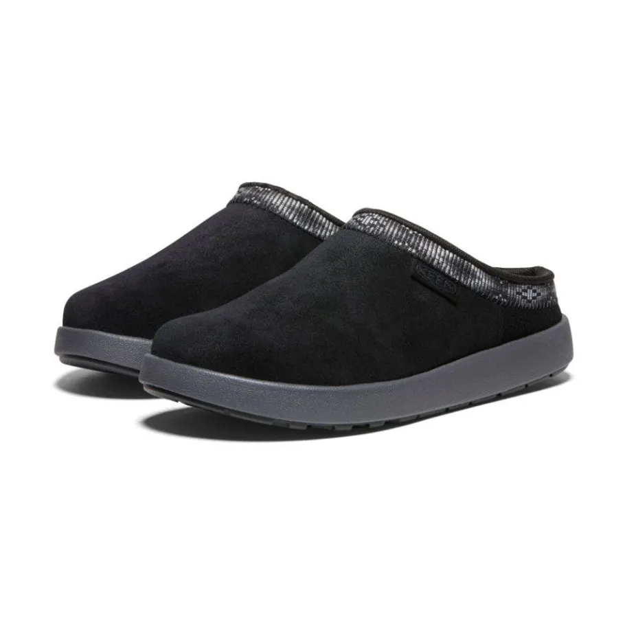 Women KEEN Slip-Ons<Women'S Elle Suede Mule | Black/Magnet