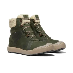Women KEEN Boots<Women'S Elle Winter Waterproof Boot | Forest Night/Pink Sand