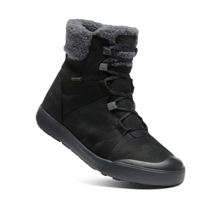 Women KEEN Boots<Women'S Elle Winter Waterproof Boot | Black/Black