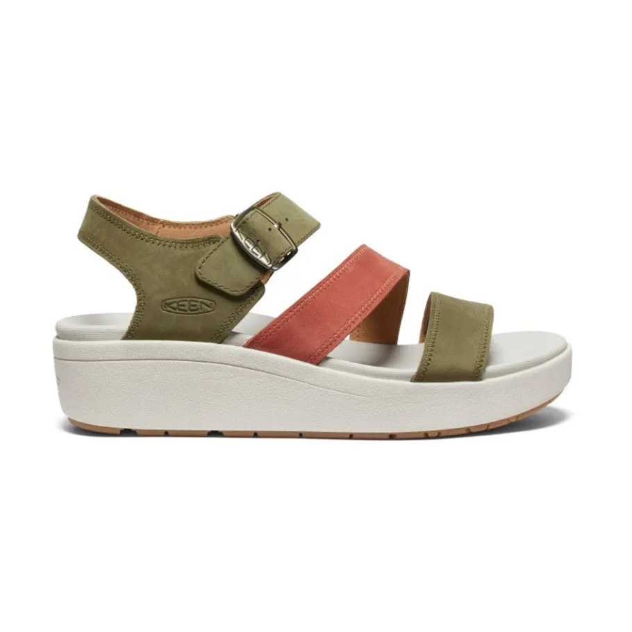 Women KEEN Sandals<Women'S Ellecity Backstrap | Martini Olive/Baked Clay